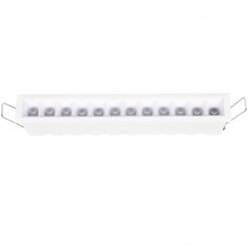 Χωνευτό Φωτιστικό Γραμμικό LED 36W 230V 2880lm 15° CCT 10cm Λευκό X00210W